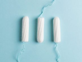 Three tampons shown, Ease Crohn’s Flares During Your Period