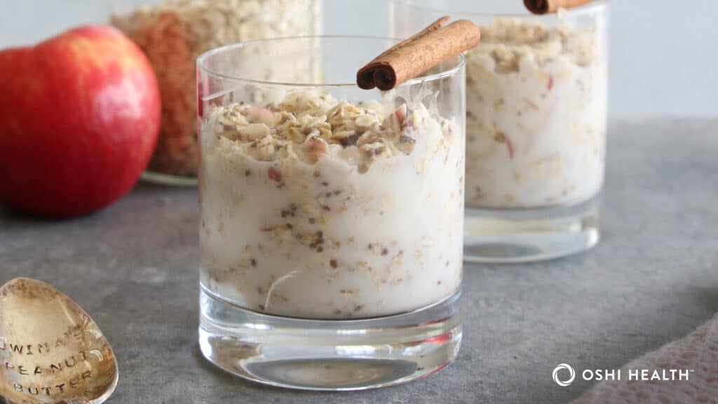 Apple Cinnamon Overnight Oats