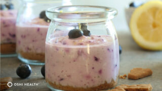 Blueberry Cheesecake Cups