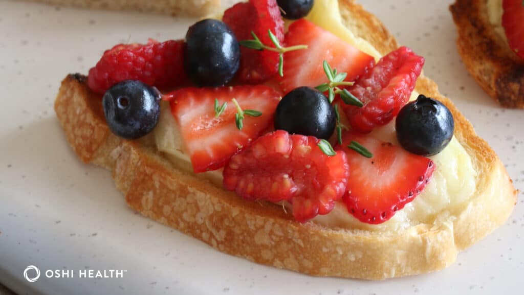 Brie and Berry Toast