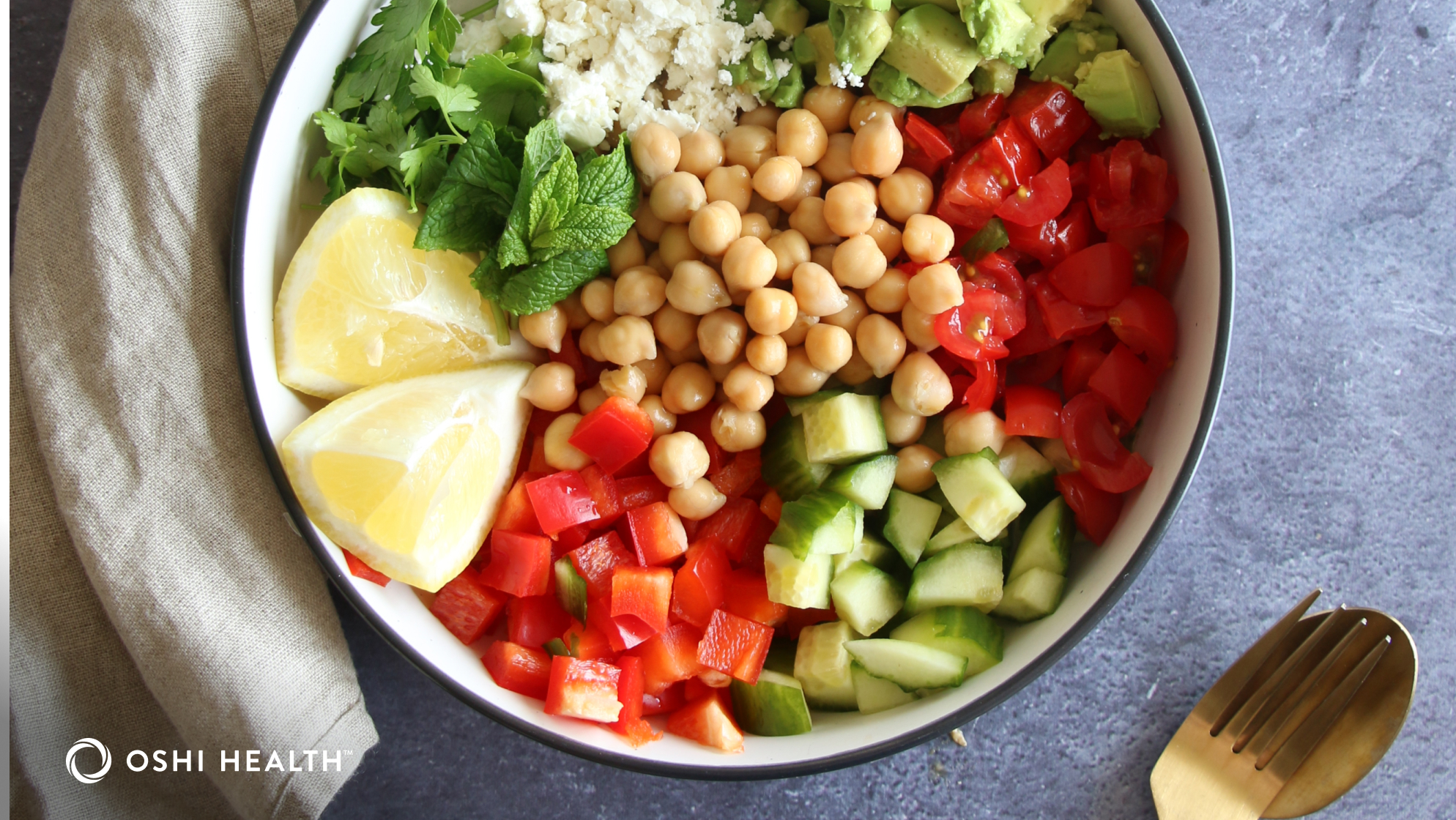 Chickpea Chopped Salad