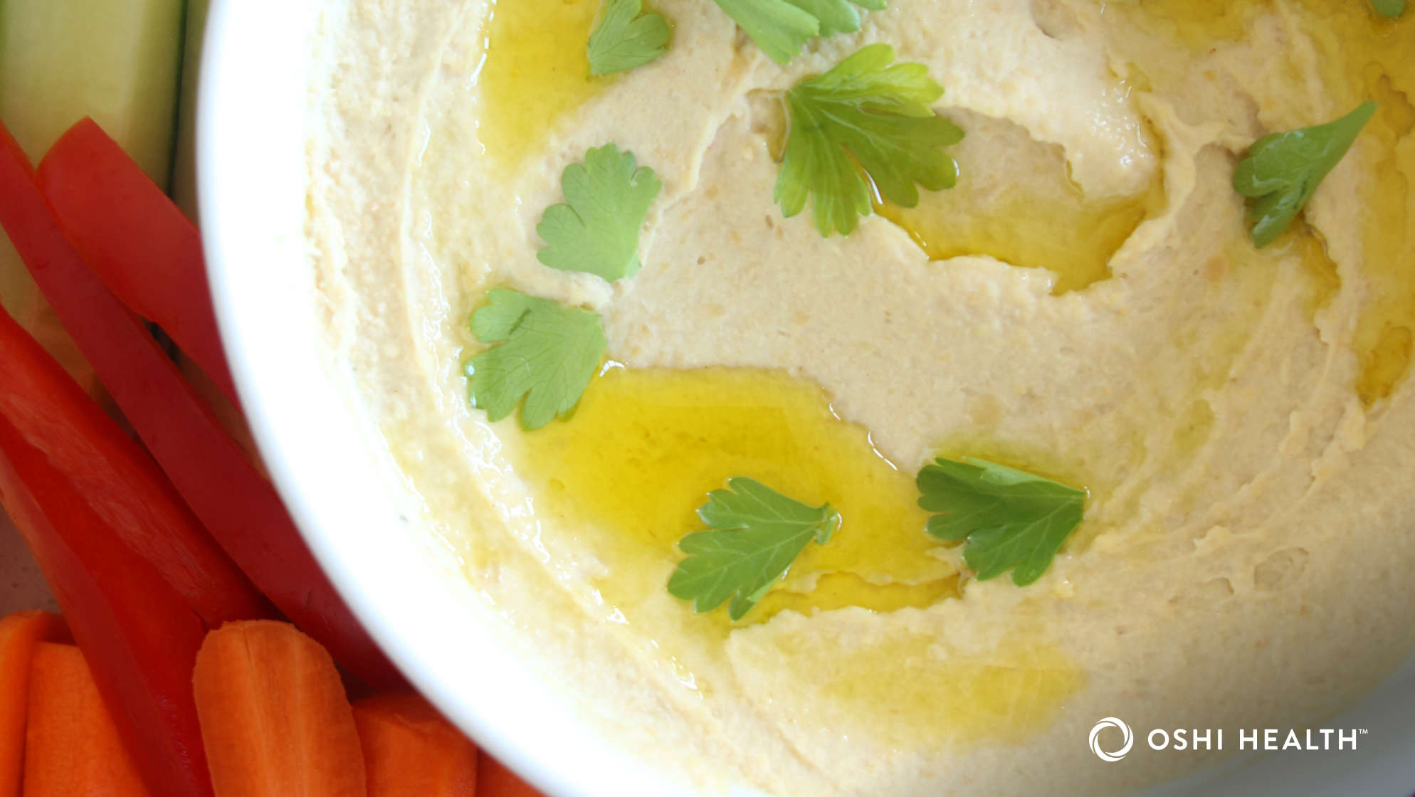 Easy Hummus and Crudite