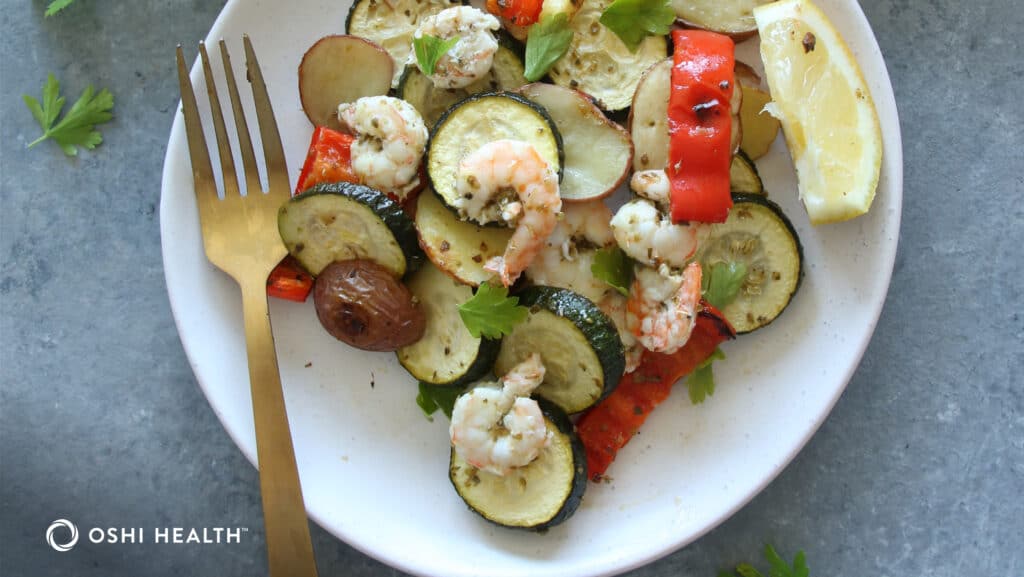 Greek-Inspired Sheet Pan Shrimp