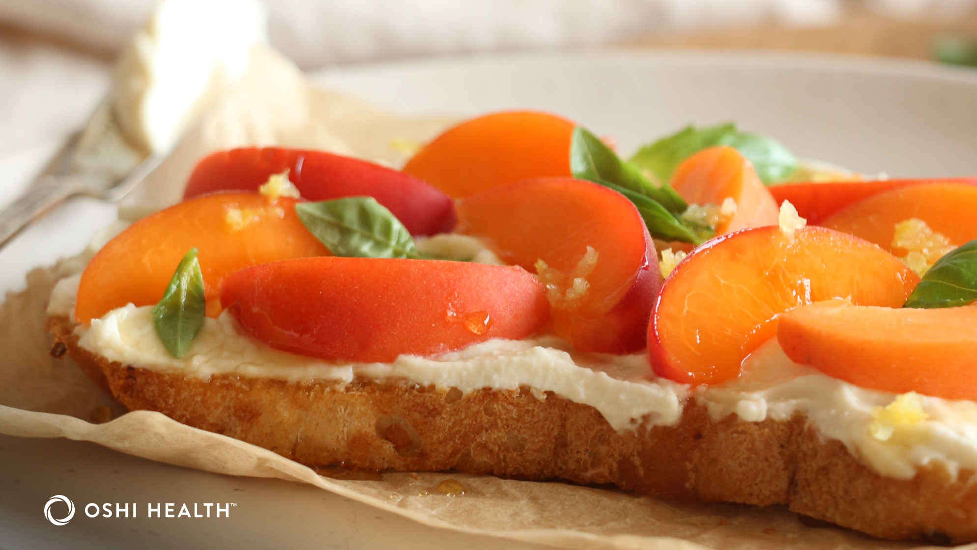 Stonefruit Ricotta Toast