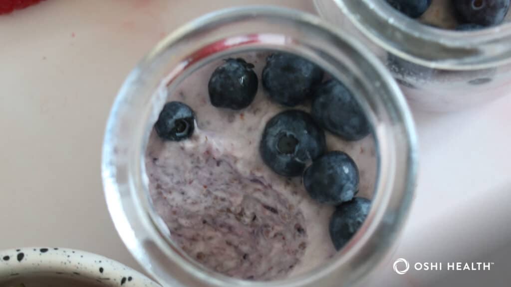 Triple Berry Chia Pudding