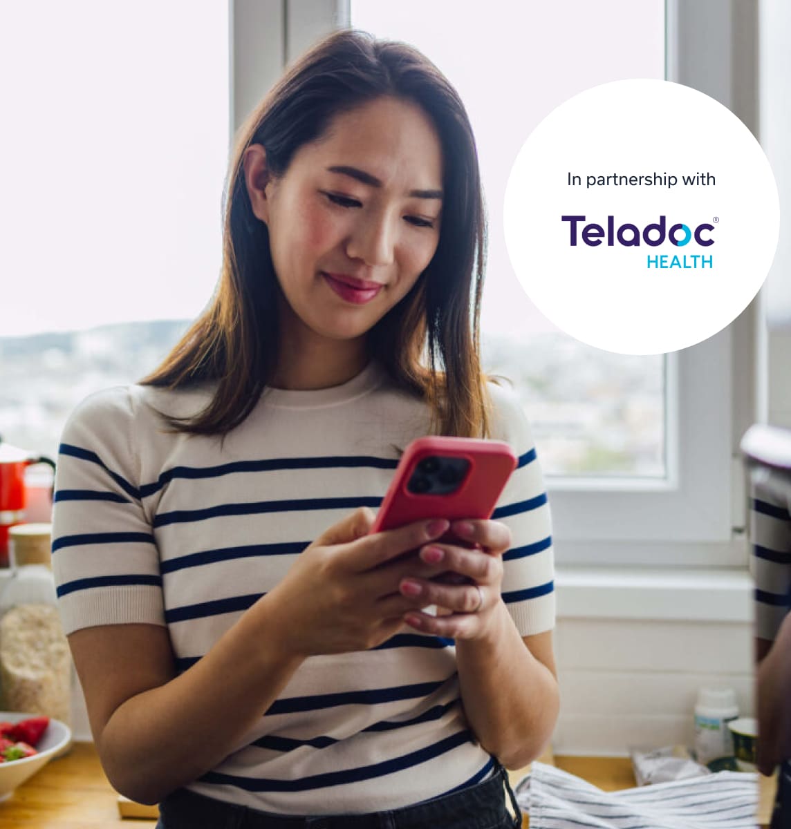 women booking virtual appointment
