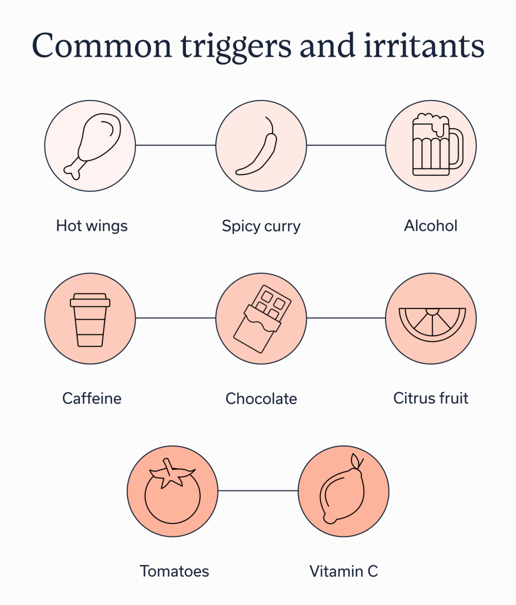 Common triggers and irritants