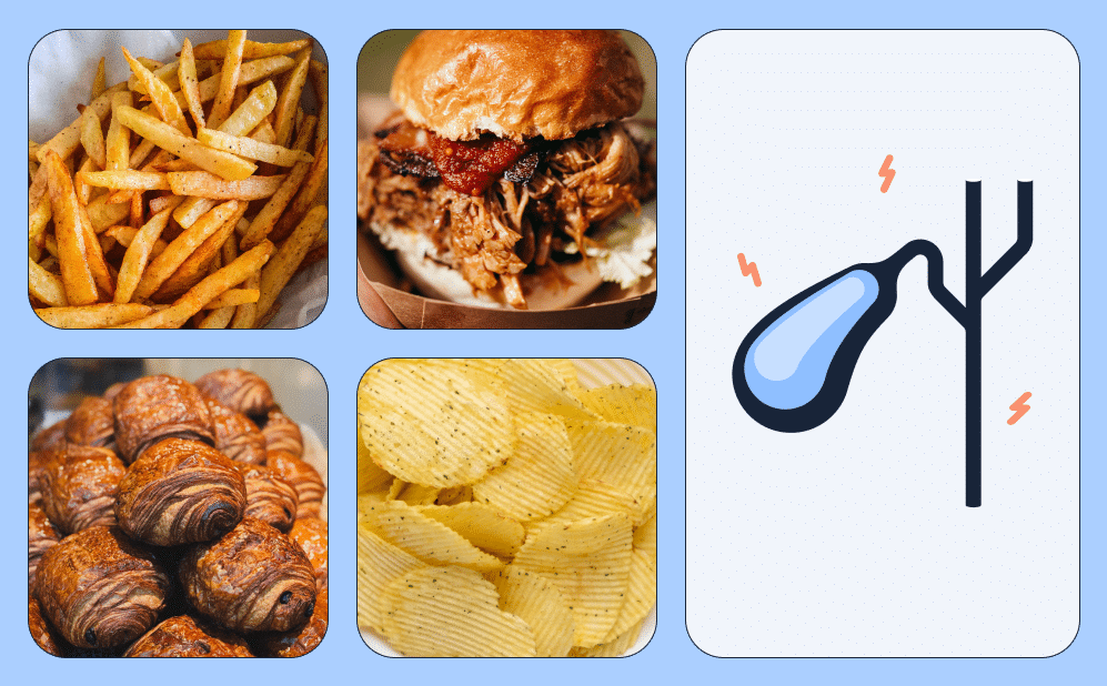 Foods that cause gallbladder pain