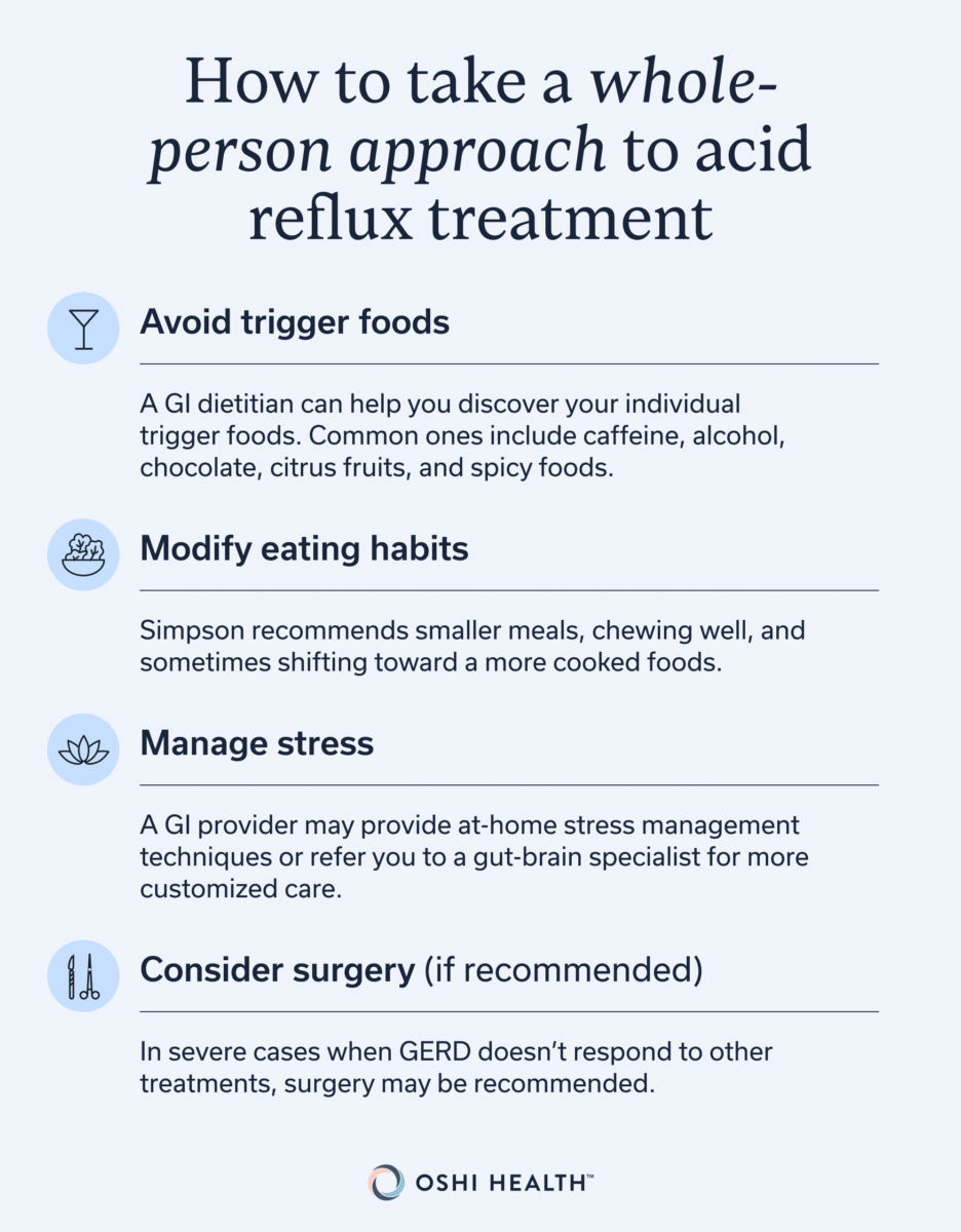 whole-person approach to acid reflux treatment